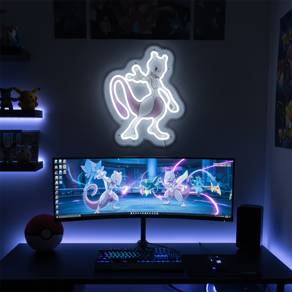 Custom Anime Pokemon Mewtwo Ac - Home Bar Supplies ulasan dan harga