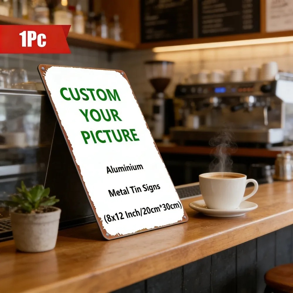 8×12Inch Customizable Retro Me - Home Bar Cafe ulasan dan harga