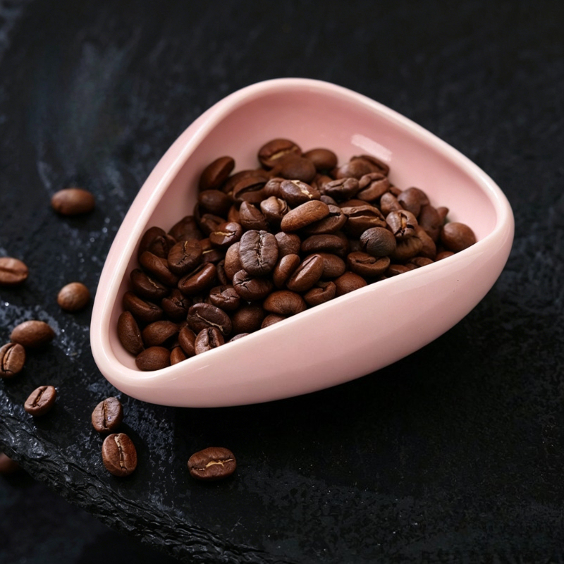 multicolour Coffee Bean Plate  - Home Bar Cafe ulasan dan harga
