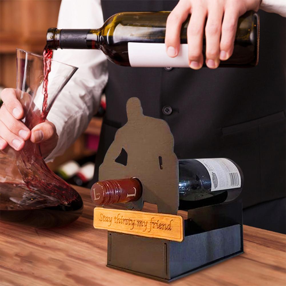 Creative Wine Bottle Display S - Home Bar Supplies ulasan dan harga