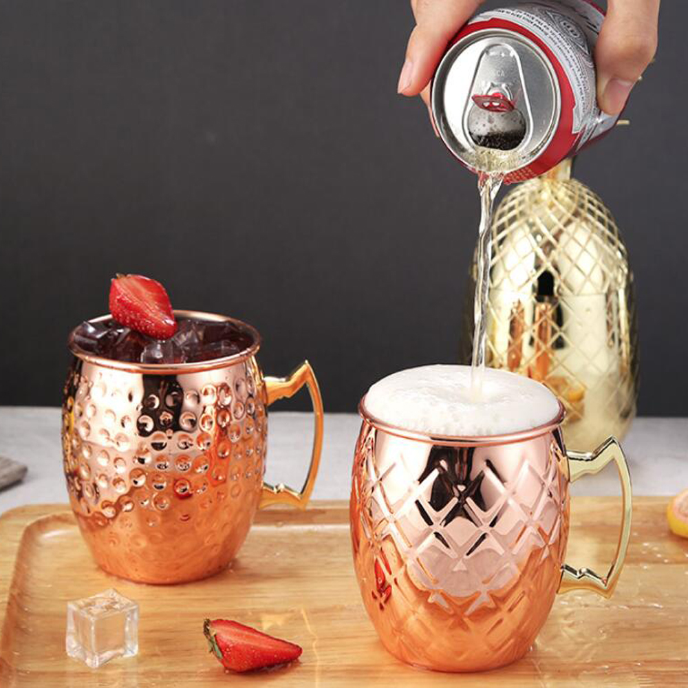 530ML Stainless Steel Moscow M - Mule Copper Mug ulasan dan harga