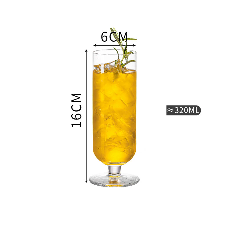4PCS Creative Cocktail Glasses - Highball Glass Set ulasan dan harga