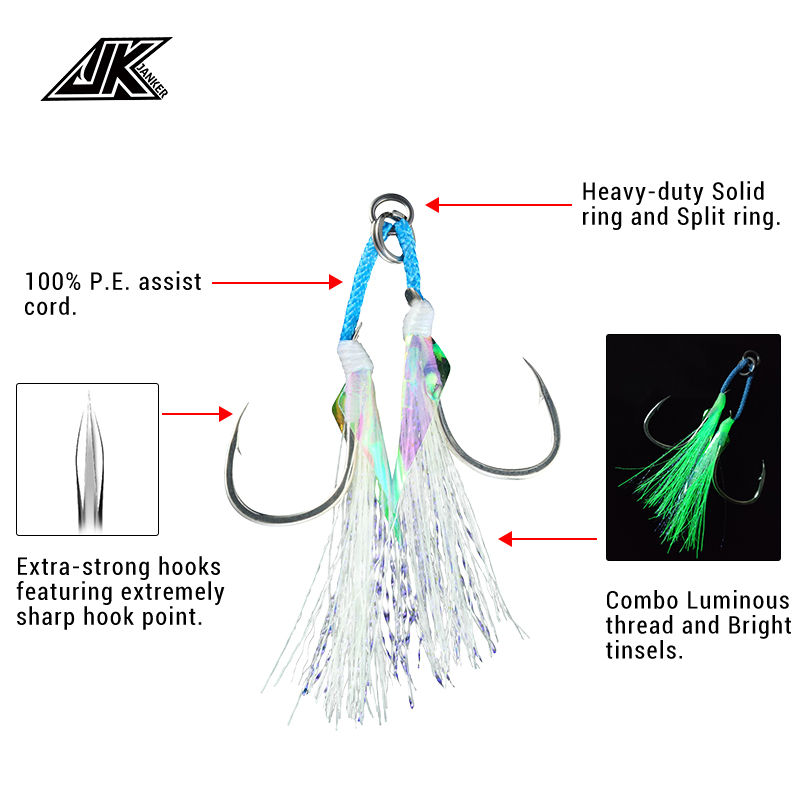 JK LAI-L Shore Jigging Light A - Jigger Double Sided ulasan dan harga