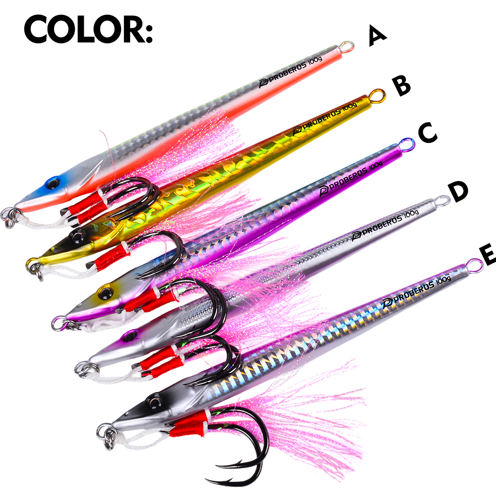 PROBEROS 30-100g Fast Sinking  - Jigger Double Sided ulasan dan harga