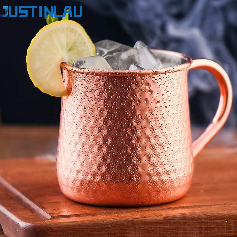 JUSTINLAU 500ml Moscow Mule Mu - Mule Copper Mug ulasan dan harga