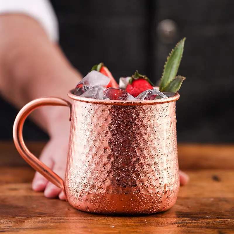 JUSTINLAU 500ml Moscow Mule Mu - Mule Copper Mug ulasan dan harga