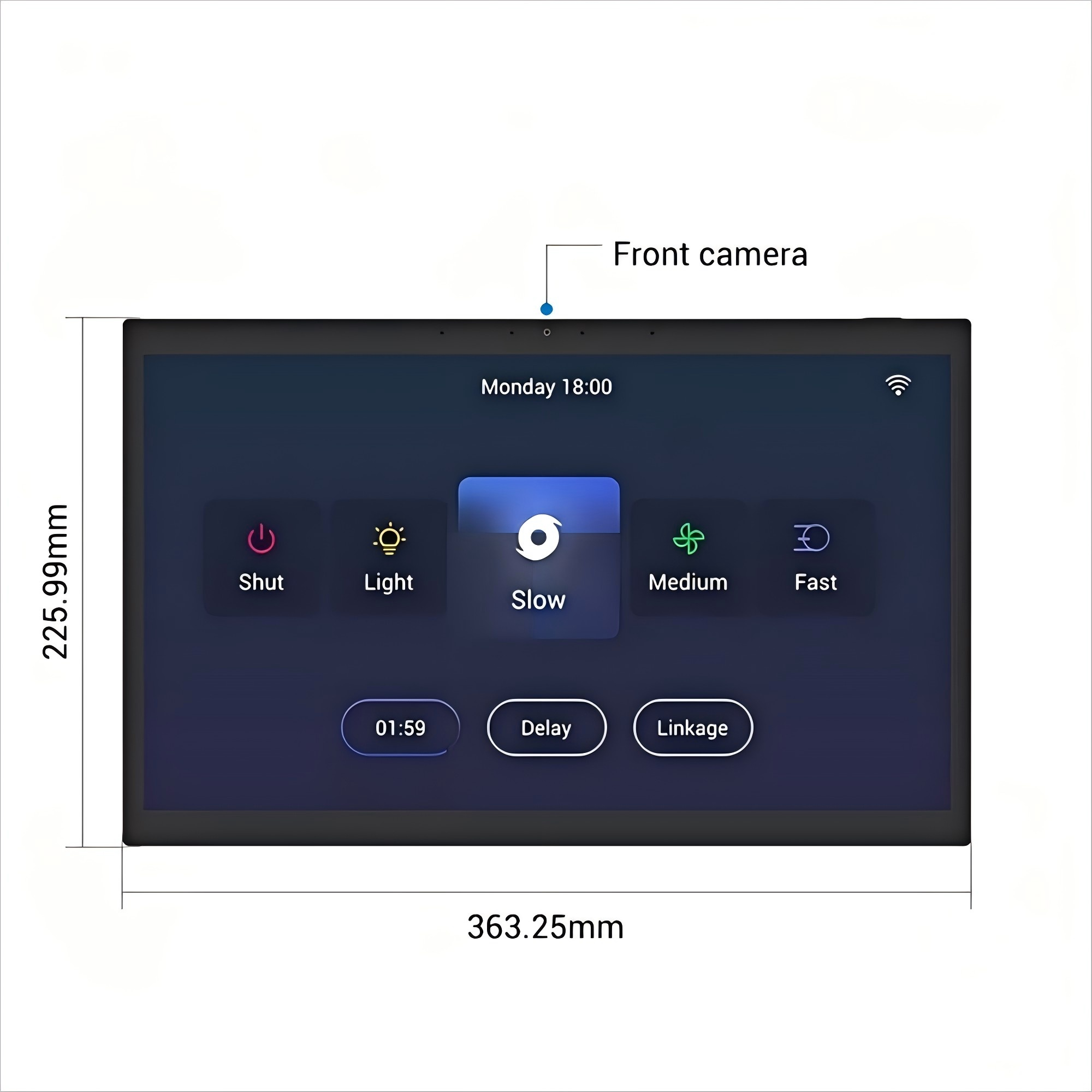 15.6 Inch InWall Smart Home Co - Home Bar Android ulasan dan harga