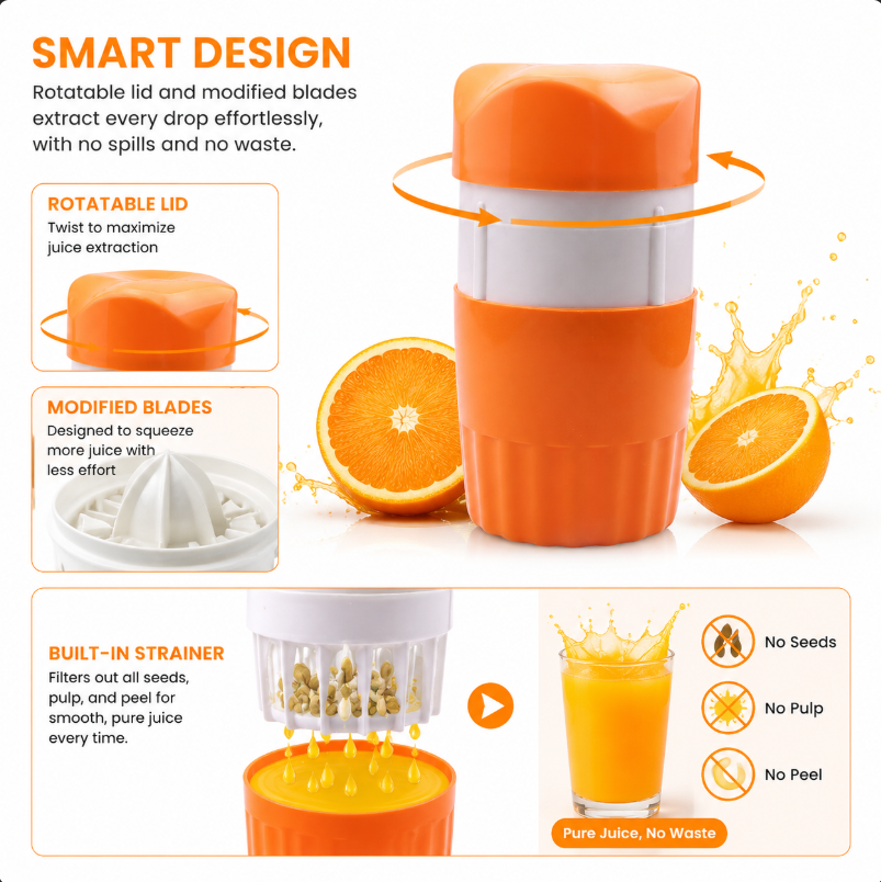 Multifunctional Hand Juicer Le - Citrus Juicer Bar ulasan dan harga